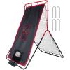 imageVEVOR Baseball and Softball Rebounder Net PitchBack Baseball Pitching Net Volleyball Pitch Return Trainer Rebound Net with Pitching Target All Angle Fielding Rebound Net for Grounders Pop Flies3X45FTupgraded 2IN1