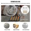 imageVEVOR Car Driveway Rubber Curb Ramps Heavy Duty 33069lbs Capacity Threshold Ramp 26 Inch High Cable Cover Curbside Bridge Ramp for Loading Dock Garage Sidewalk 1Channel 1PackCurb Ramp2PC