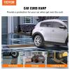 imageVEVOR Car Driveway Rubber Curb Ramps Heavy Duty 33069lbs Capacity Threshold Ramp 26 Inch High Cable Cover Curbside Bridge Ramp for Loading Dock Garage Sidewalk 1Channel 1PackCurb Ramp3PC