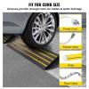 imageVEVOR Car Driveway Rubber Curb Ramps Heavy Duty 33069lbs Capacity Threshold Ramp 26 Inch High Cable Cover Curbside Bridge Ramp for Loading Dock Garage Sidewalk 1Channel 1PackCurb Ramp2PC