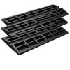 imageVEVOR Car Driveway Rubber Curb Ramps Heavy Duty 33069lbs Capacity Threshold Ramp 26 Inch High Cable Cover Curbside Bridge Ramp for Loading Dock Garage Sidewalk 1Channel 1PackCurb Ramp3PC