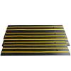 imageVEVOR Car Driveway Rubber Curb Ramps Heavy Duty 33069lbs Capacity Threshold Ramp 26 Inch High Cable Cover Curbside Bridge Ramp for Loading Dock Garage Sidewalk 1Channel 1PackCurb Ramp3PC