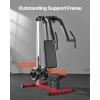 imageVEVOR Chest Press Machine Bench Press Set Adjustable Flat Incline Bench with Independent Converging Arms Upper Chest Equipment Fitness Home Gym Equipment ChestSeated PressAlternating Lateral