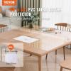 imageVEVOR Clear Desk Cover Protector 36 X 60 inch 2 mm Rectangle Waterproof Thick Plastic Clear Pad Mat Scratch Proof and Easy Cleaning for Office Dresser Night Stand54 x 54 Square