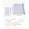 imageVEVOR Clear Desk Cover Protector 36 X 60 inch 2 mm Rectangle Waterproof Thick Plastic Clear Pad Mat Scratch Proof and Easy Cleaning for Office Dresser Night Stand24 x 12 Rectangular