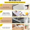 imageVEVOR Clear Desk Cover Protector 36 X 60 inch 2 mm Rectangle Waterproof Thick Plastic Clear Pad Mat Scratch Proof and Easy Cleaning for Office Dresser Night Stand36 x 60 Rectangular