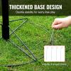 imageVEVOR Disc Golf Basket 24Chains Portable Disc Golf Target Hole Heavy Duty Steel Practice Disc Golf Target Indoor ampamp Outdoor Disc Golf Course Basket Disc Golf Basket Stand Equipment24Chain 6mm