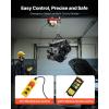 imageVEVOR Electric Hoist 1760lbs with 14ft Wired Remote Control Electric Hoist 110 Volt with 40ft Single Cable Lifting Height ampamp Pure Copper Motor for Garage Warehouse Factory440LBS WirelessWired