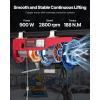 imageVEVOR Electric Hoist 1760lbs with 14ft Wired Remote Control Electric Hoist 110 Volt with 40ft Single Cable Lifting Height ampamp Pure Copper Motor for Garage Warehouse Factory1320LBS WirelessWired