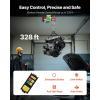 imageVEVOR Electric Hoist 1760lbs with 14ft Wired Remote Control Electric Hoist 110 Volt with 40ft Single Cable Lifting Height ampamp Pure Copper Motor for Garage Warehouse Factory1760LBS Wireless