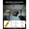 imageVEVOR Electric Hoist 1760lbs with 14ft Wired Remote Control Electric Hoist 110 Volt with 40ft Single Cable Lifting Height ampamp Pure Copper Motor for Garage Warehouse Factory440lbs Wired