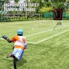 imageVEVOR Folding Lacrosse Rebounder for Backyard Volleyball Bounce Back Net Pitchback Throwback Baseball Softball Return Training Screen Adjustable Angle Shooting Practice Training Wall3X4FT