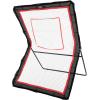 imageVEVOR Folding Lacrosse Rebounder for Backyard Volleyball Bounce Back Net Pitchback Throwback Baseball Softball Return Training Screen Adjustable Angle Shooting Practice Training Wall5X7FT