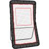 imageVEVOR Folding Lacrosse Rebounder for Backyard Volleyball Bounce Back Net Pitchback Throwback Baseball Softball Return Training Screen Adjustable Angle Shooting Practice Training Wall4X7FT