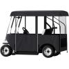 imageVEVOR Golf Cart Enclosure Polyester Driving Enclosure Club Car Covers Universal Fits for Most Brand Carts Sunproof and Dustproof Outdoor Cart Cover300D 787x433x622