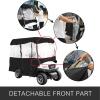 imageVEVOR Golf Cart Enclosure Polyester Driving Enclosure Club Car Covers Universal Fits for Most Brand Carts Sunproof and Dustproof Outdoor Cart Cover300D 866x433x622