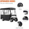 imageVEVOR Golf Cart Enclosure Polyester Driving Enclosure Club Car Covers Universal Fits for Most Brand Carts Sunproof and Dustproof Outdoor Cart Cover300D 787x433x622