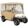 imageVEVOR Golf Cart Enclosure Polyester Driving Enclosure Club Car Covers Universal Fits for Most Brand Carts Sunproof and Dustproof Outdoor Cart Cover300DBeige 787x433x622