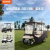 imageVEVOR Golf Cart Enclosure Polyester Driving Enclosure Club Car Covers Universal Fits for Most Brand Carts Sunproof and Dustproof Outdoor Cart Cover420D 97x43x55
