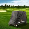 imageVEVOR Golf Cart Enclosure Polyester Driving Enclosure Club Car Covers Universal Fits for Most Brand Carts Sunproof and Dustproof Outdoor Cart Cover600DFull cover 1125x48x66