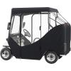 imageVEVOR Golf Cart Enclosure Polyester Driving Enclosure Club Car Covers Universal Fits for Most Brand Carts Sunproof and Dustproof Outdoor Cart Cover600D 85x48x53