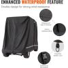 imageVEVOR Golf Cart Enclosure Polyester Driving Enclosure Club Car Covers Universal Fits for Most Brand Carts Sunproof and Dustproof Outdoor Cart Cover600DFull cover 1125x48x66