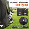 imageVEVOR Golf Cart Enclosure Polyester Driving Enclosure Club Car Covers Universal Fits for Most Brand Carts Sunproof and Dustproof Outdoor Cart Cover600DFull cover 1125x48x66