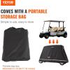 imageVEVOR Golf Cart Enclosure Polyester Driving Enclosure Club Car Covers Universal Fits for Most Brand Carts Sunproof and Dustproof Outdoor Cart Cover600DFull cover 1125x48x66