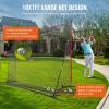 imageVEVOR Golf Practice Net Indoor Hitting Net for Baseball Hockey Soccer Heavy Duty Nylon DIY Ball Net Sports Netting Barrier for Backyard Driving Training Swing10x7Ft Golf Net