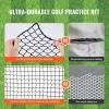 imageVEVOR Golf Practice Net Indoor Hitting Net for Baseball Hockey Soccer Heavy Duty Nylon DIY Ball Net Sports Netting Barrier for Backyard Driving Training Swing10x10Ft Golf Net
