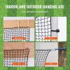 imageVEVOR Golf Practice Net Indoor Hitting Net for Baseball Hockey Soccer Heavy Duty Nylon DIY Ball Net Sports Netting Barrier for Backyard Driving Training Swing10x10Ft Golf Net