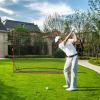 imageVEVOR Golf Practice Net Indoor Hitting Net for Baseball Hockey Soccer Heavy Duty Nylon DIY Ball Net Sports Netting Barrier for Backyard Driving Training Swing10x7Ft Golf Net