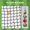 imageVEVOR Golf Practice Net Indoor Hitting Net for Baseball Hockey Soccer Heavy Duty Nylon DIY Ball Net Sports Netting Barrier for Backyard Driving Training Swing10x10Ft Golf Net