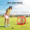 imageVEVOR Golf Practice Net Indoor Hitting Net for Baseball Hockey Soccer Heavy Duty Nylon DIY Ball Net Sports Netting Barrier for Backyard Driving Training SwingGolf Chipping Net