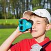 imageVEVOR Golf Rangefinder Laser Golfing Hunting Range Finder 6X Magnification Distance Measuring Golfing Accessory with HighPrecision Flag Lock Slope Switch Continuous Scan and BatteriesBlue1000