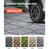 imageVEVOR Gravel Grid 3 Inch Depth 2493 x 952 FT  7600 x 2900 mm 1880 LBS Per Sq ft Grass Ground Retainer Permeable Geo Grids Driveway Stabilization for Garden Patio Walkway RV Parking Slopes