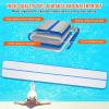 imageVEVOR Gymnastics Air Mat Inflatable Track with Electric Pump Training Mats for Home UseGymYogaCheerleadingBeachParkWaterBlue