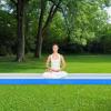 imageVEVOR Gymnastics Air Mat Inflatable Track with Electric Pump Training Mats for Home UseGymYogaCheerleadingBeachParkWaterBlue