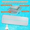 imageVEVOR Gymnastics Air Mat Inflatable Track with Electric Pump Training Mats for Home UseGymYogaCheerleadingBeachParkWaterMint Green