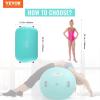 imageVEVOR Gymnastics Air Mat Inflatable Track with Electric Pump Training Mats for Home UseGymYogaCheerleadingBeachParkWaterMint Green