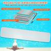 imageVEVOR Gymnastics Air Mat Inflatable Track with Electric Pump Training Mats for Home UseGymYogaCheerleadingBeachParkWaterMint Green