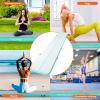 imageVEVOR Gymnastics Air Mat Inflatable Track with Electric Pump Training Mats for Home UseGymYogaCheerleadingBeachParkWaterMint Green