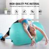 imageVEVOR Gymnastics Air Mat Inflatable Track with Electric Pump Training Mats for Home UseGymYogaCheerleadingBeachParkWaterMint Green