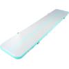 imageVEVOR Gymnastics Air Mat Inflatable Track with Electric Pump Training Mats for Home UseGymYogaCheerleadingBeachParkWaterMint Green