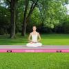 imageVEVOR Gymnastics Air Mat Inflatable Track with Electric Pump Training Mats for Home UseGymYogaCheerleadingBeachParkWaterPink