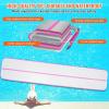 imageVEVOR Gymnastics Air Mat Inflatable Track with Electric Pump Training Mats for Home UseGymYogaCheerleadingBeachParkWaterPink