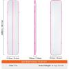imageVEVOR Gymnastics Air Mat Inflatable Track with Electric Pump Training Mats for Home UseGymYogaCheerleadingBeachParkWaterPink