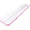 imageVEVOR Gymnastics Air Mat Inflatable Track with Electric Pump Training Mats for Home UseGymYogaCheerleadingBeachParkWaterPink