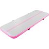 imageVEVOR Gymnastics Air Mat Inflatable Track with Electric Pump Training Mats for Home UseGymYogaCheerleadingBeachParkWaterPink