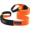 imageVEVOR Heavy Duty Tow Strap Recovery Kit 3 in x 30 ft MBS36000 lbs Tree Saver Winch Strap Triple Reinforced Loop ampamp Protective Sleeves ampamp Storage Bag 34quot DRing Shackles for Truck Jeep SUV ATV3in x 20ft